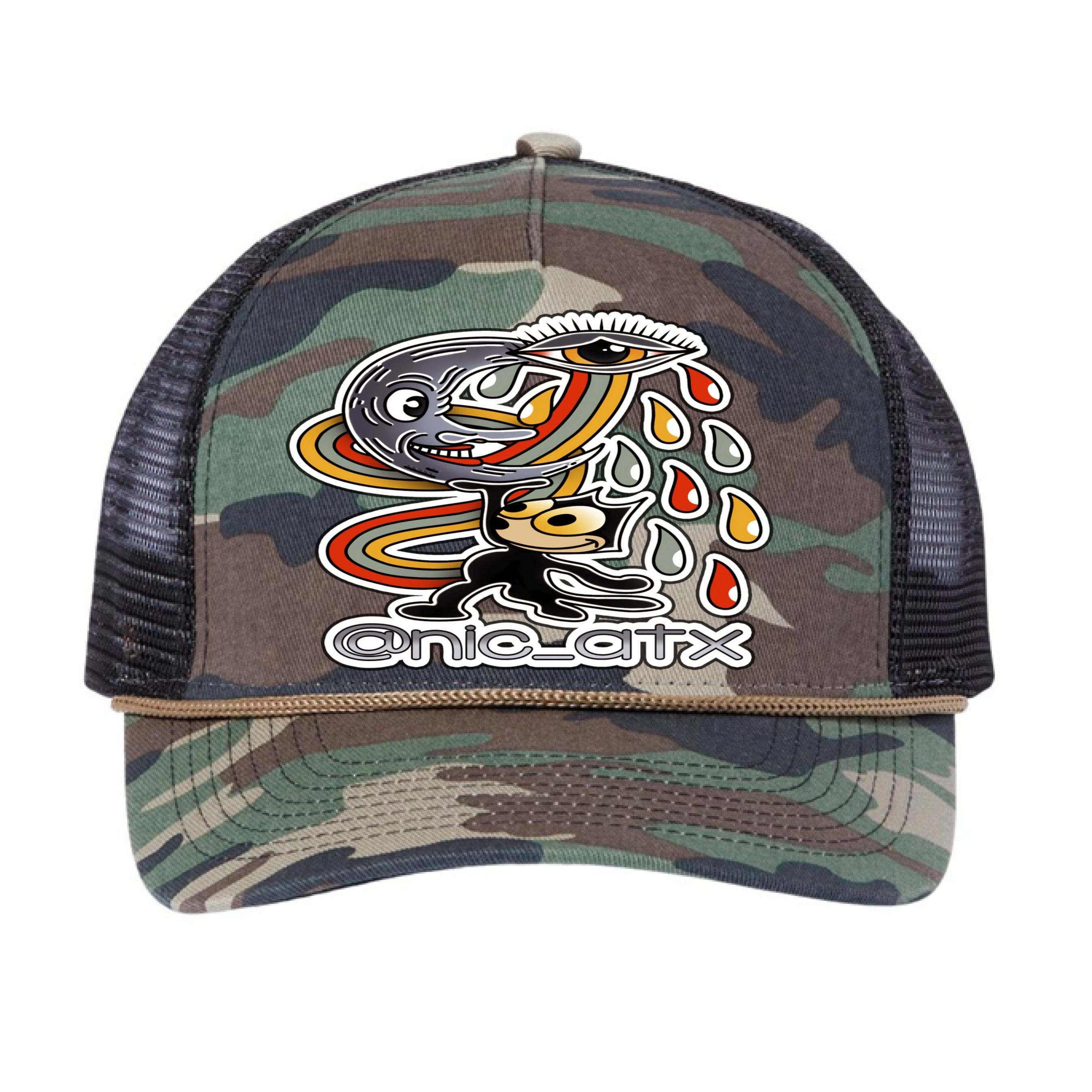 Camo/ Black/ Khaki - FRONT